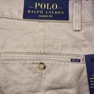 Polo Ralph Lauren Classic Fit Chino Casual Dress Work Career Slacks Pants